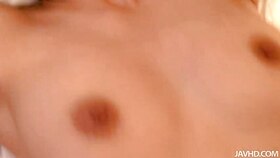 Mei has a blast riding a hard cock like a cowgirl on crack