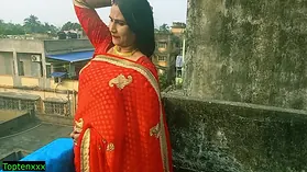 Indian bengali cougar Bhabhi real lovemaking with hubbies stepbro! Indian greatest webseries romp with clear audio