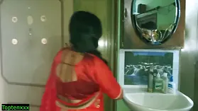 Indian bengali cougar Bhabhi real lovemaking with hubbies stepbro! Indian greatest webseries romp with clear audio