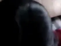 Youthful Indian woman toying spin