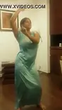 Indian Wifey Dancing in motel guest room