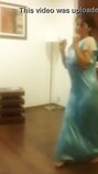 Indian Wifey Dancing in motel guest room