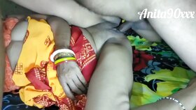 Indian warm wifey fuckin' in home