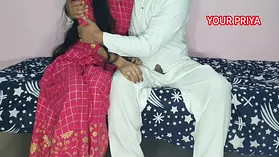 Everbest indian wife boned by dad in law with clear hindi voice