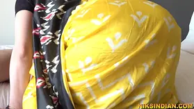 Hotwife Indian Bhabhi raunchy screwed in the Backside by Devar