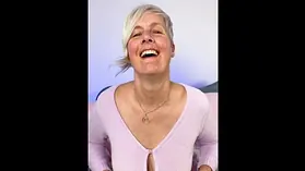 Crimson-super hot MILF's Jerk Off Instructions for her sonnie-in-law: "I'll help you jack off, son-in-law" countdown