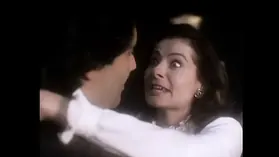 Vintage pornstar Veronica Hart and John Leslie in stockings & lingerie