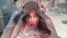 Ale Danger in anime costume play gets her phat bootie humped rigid