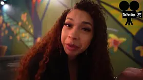 The Porno Vlogs caught on camera getting naughty in the camper with Braceface Baddie's big backside