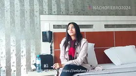 NachoFierroplay1's debut pornography movie: a stellar latina honey gets aggressively doggystyled & boned in a Pornography casting