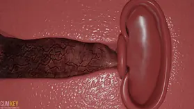 CumkeyS & Bitch take turns on a ample schlong in KnoTrouble: Vote for your fave, winner's prize!