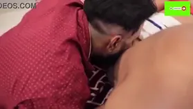 Indian student gets her cock-squeezing twat poked by her lecturer's monstrous bone in missionary posture