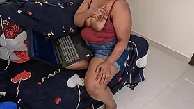 Boobygirl4, the mischievous Indian girl, gets insane while eyeing fucktapes