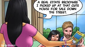 Witness Savita Bhabhi's toon escapade as she heads on a House Hunt in Sequel 79