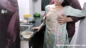 Devar & Shabnam's super-hot Indian bhabhi porno flick - kitchen fuck-a-thon with a super-steamy internal ejaculation accomplish