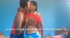 Steamy Desi couple pulverize their gigantic melons & butts in a homemade movie for your viewing sheer pleasure