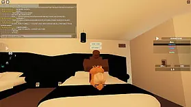Roblox Porn: Blacked mega-bitch heads horny with harsh ass-fuck & deep throating