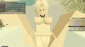 Blondie hotty takes it from behind in Roblox Porn - jizm, assfuck, and more!