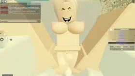Blondie hotty takes it from behind in Roblox Porn - jizm, assfuck, and more!