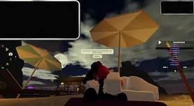 Roblox Turkish breezy with enormous funbags takes it from behind and gargles BIG BLACK COCK