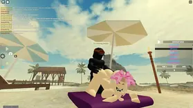 Platinum-blonde beauty with raw milk cans and taut donk gets dicked in numerous postures by Roblox Pornography