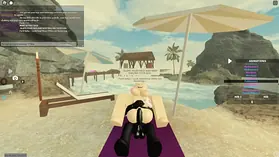 Platinum-blonde beauty with raw milk cans and taut donk gets dicked in numerous postures by Roblox Pornography
