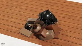 Get lost in theizarre world of roblox, a game of fellatio sheer pleasure, dt, and blowjob delight act with a mischievous honey in a
