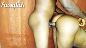 Telecomxy G and Chubysweet get their enormous butt-holes poked in gonzo doggie act