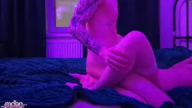 Anstralia & her boy spoil in a super-fucking-hot cowgirl at a party with sloppy converse & rump clapping