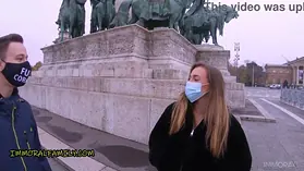 Josephine Jackson's raw snatch gets torn up by a monster man meat in front of her family