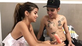 Witness me drill my Indian sista's cock-squeezing coochie with my enormous knob and showcase her how to take it nicer