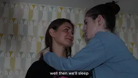 Step-Siblings Goddess Lili & her wild step-mommy get thrilled by step-parents' bang
