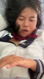 Steaming Japanese nubile gets a ample facial cumshot in Cumpilation #1