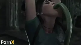 Real THREE DIMENSIONAL Manga porn Nymphs Get Ravaged by Aliens - Crazy Activity!