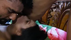 Step stepsister-in-law & buddy get down & messy with brother-in-law's killer Desi step sis in nasty rear end-fashion act