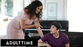 Cent Barber instructs Sonny and Sonny Ricky Spanish a lesson in bareness and ginormous orbs!