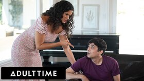 Cent Barber instructs Sonny and Sonny Ricky Spanish a lesson in bareness and ginormous orbs!