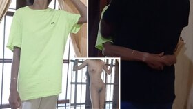 Shiwanghi's kinky sitter has a immense caboose and melons in her Room!