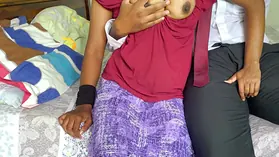 Natasha_Perera and Sumptuous_Nehaa pamper in a red-hot step-step-sister wish with giant hooters and molten fuck-fest