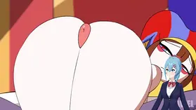 Elixirwaifu predominates and pulverizes Pornmi in HD animation