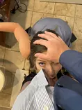 Watch Jess Cromwell as a bride-slut get down & dirty with her man