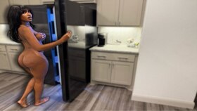 Gina WAP, the kinky stepmom, instructs you to explore her ebony body in doggy-style POV