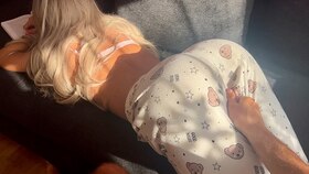 Alexa Peach gets off on step-sis's hard-on in POV action