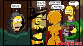 Prepare for a nasty night of Simpson Pornography with humungous knob and butt-shagging act!