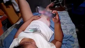 Missladygirl00 - Big dicked Pinay Iyutan gets her milf pussy pounded in HD