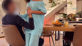 Watch Beatrice Segreti's exclusive role play with a hot MILF and her glistening snatch