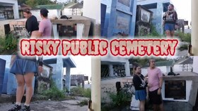 Pinay Viral Sementeryo gets naughty in public cemetery cemetery 2023