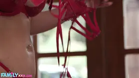 Vanessa Cage, the hot step-mom, goes wild with her huge tits and tight pussy in familyXXX!