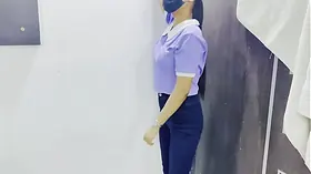 Aarushi, King Rahul's Indian roomy, gets horny with her tasty pinkish cooter in an conversation