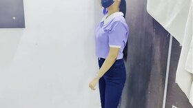 Aarushi, King Rahul's Indian roomy, gets horny with her tasty pinkish cooter in an conversation